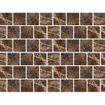 6x6 Emperador Dark Marble Tumbled Tile 6x6 Emperador Dark Marble Tumbled Tile - American Tile Depot