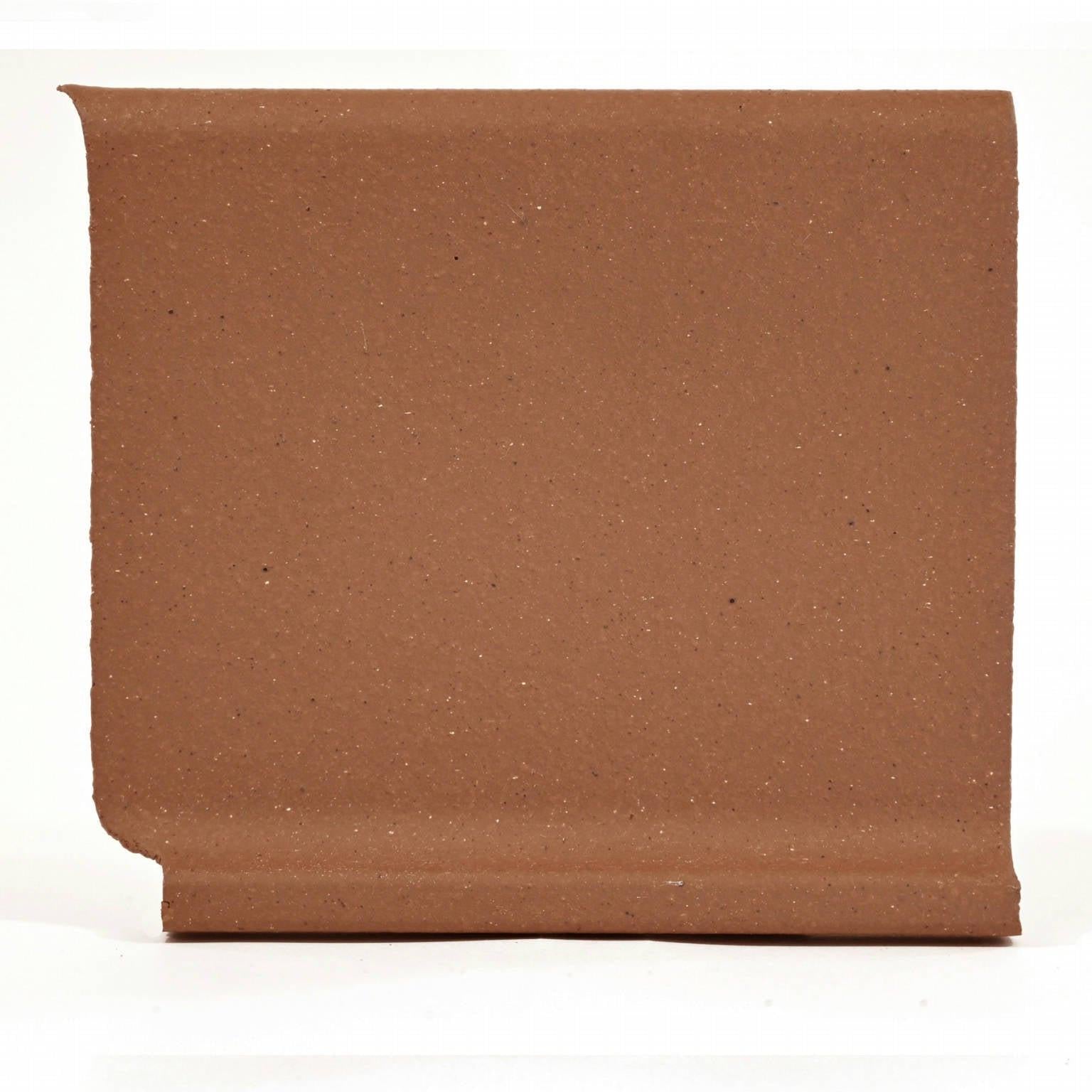 6x6 Ironspot Mayflower Red Matte Quarry Inside Cove Base 6x6 Ironspot Mayflower Red Matte Quarry Inside Cove Base - American Tile Depot