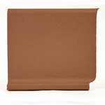 6x6 Ironspot Mayflower Red Matte Quarry Inside Cove Base - American Tile Depot