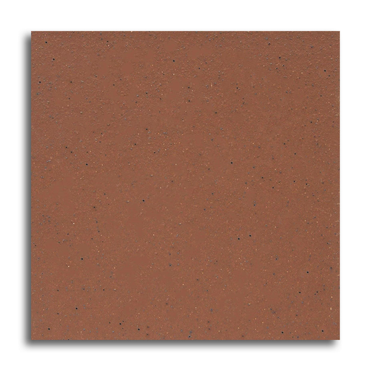 6x6 Ironspot Mayflower Red Smooth Quarry Tile - American Tile Depot