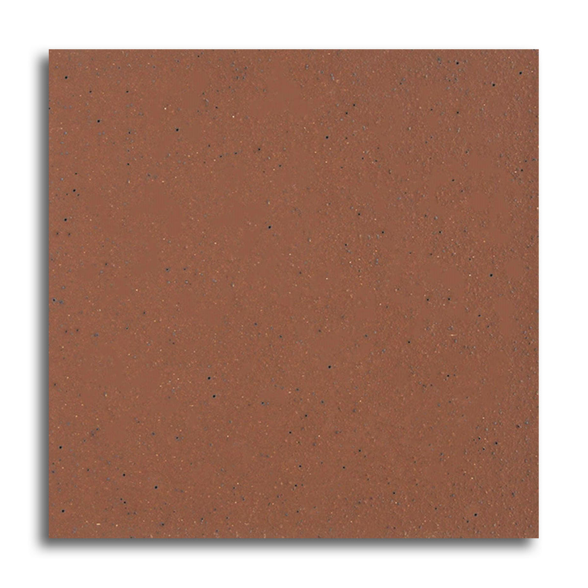 6x6 Ironspot Mayflower Red Smooth Quarry Tile - American Tile Depot