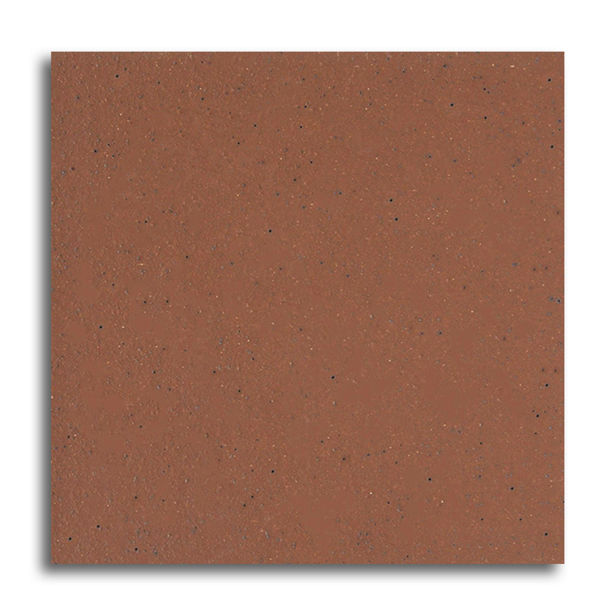 6x6 Ironspot Mayflower Red Smooth Quarry Tile