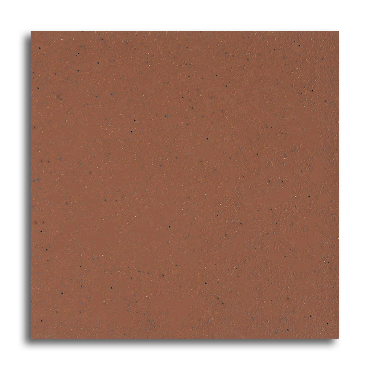 6x6 Ironspot Mayflower Red Smooth Quarry Tile - American Tile Depot