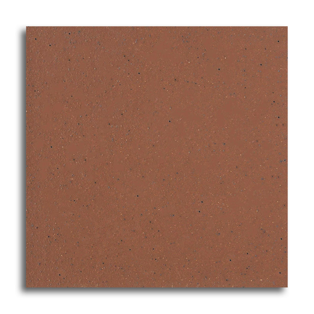6x6 Ironspot Mayflower Red Smooth Quarry Tile - American Tile Depot