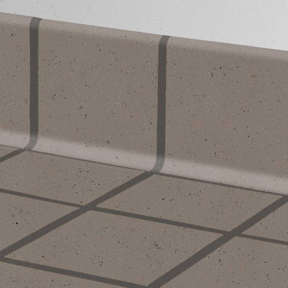 6x6 Ironspot Puritan Grey Matte Quarry Cove Base 6x6 Ironspot Puritan Grey Matte Quarry Cove Base - American Tile Depot
