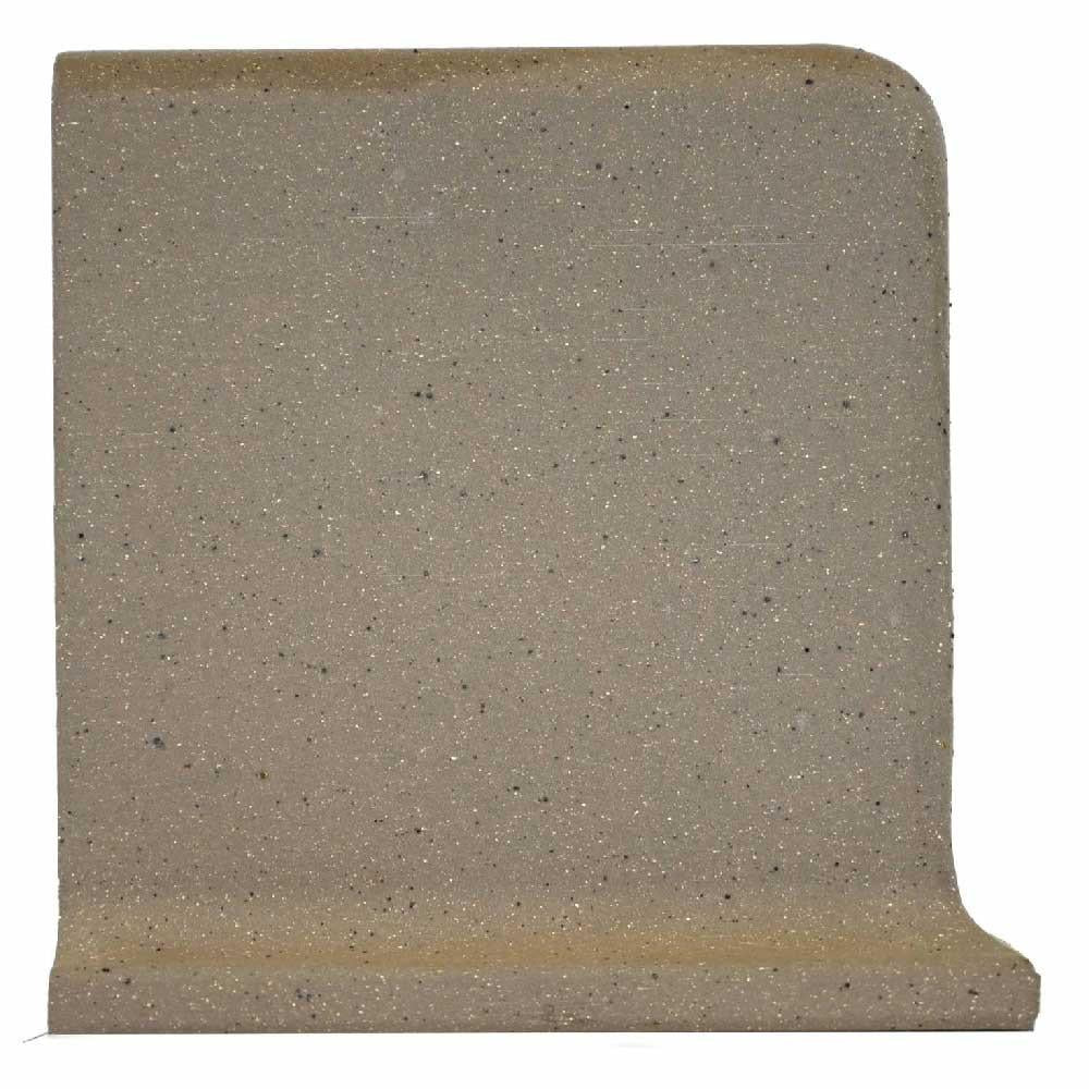 6x6 Ironspot Puritan Grey Matte Quarry Left Cove Base 6x6 Ironspot Puritan Grey Matte Quarry Left Cove Base - American Tile Depot