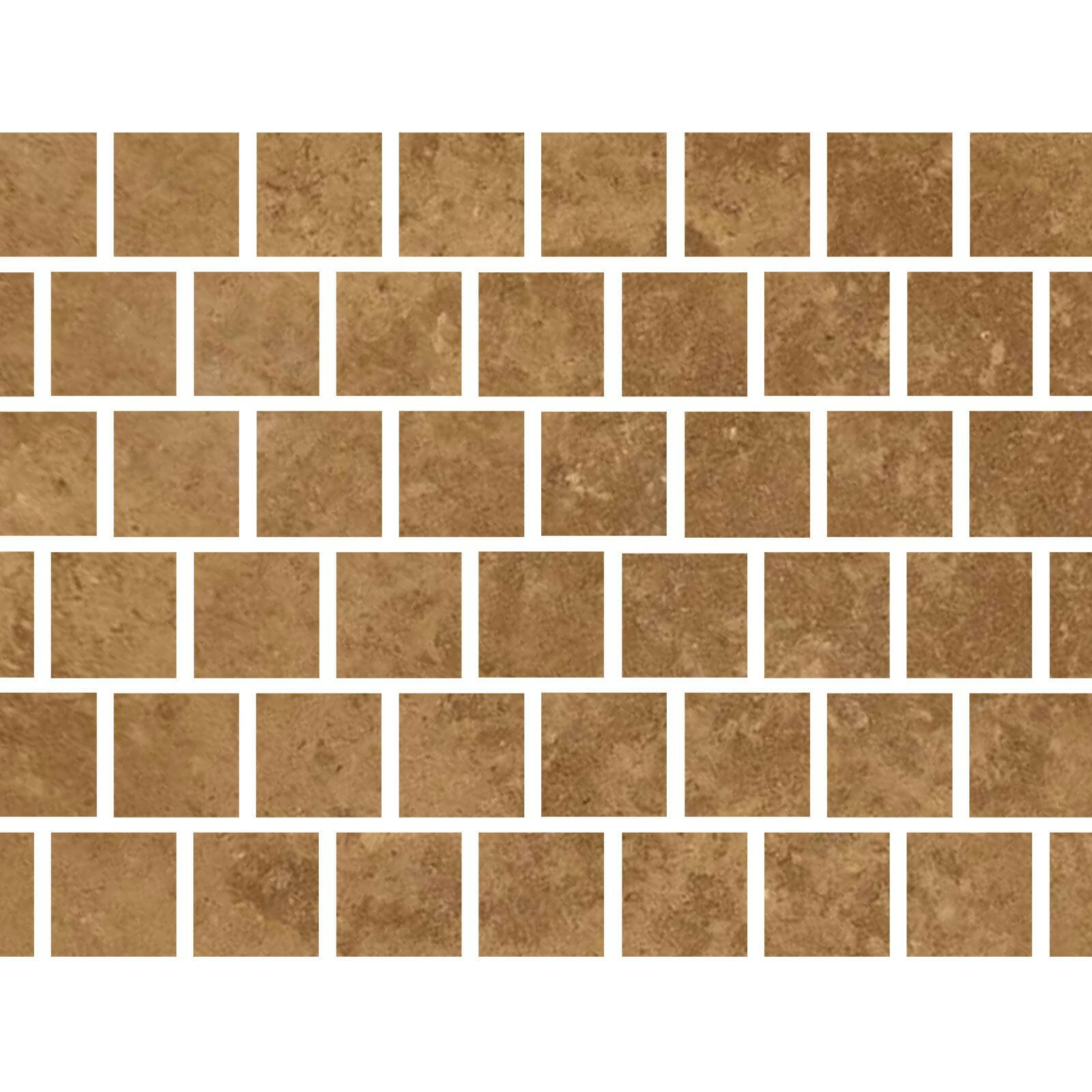 6x6 Noce Travertine Filled & Honed Tile 6x6 Noce Travertine Filled & Honed Tile - American Tile Depot