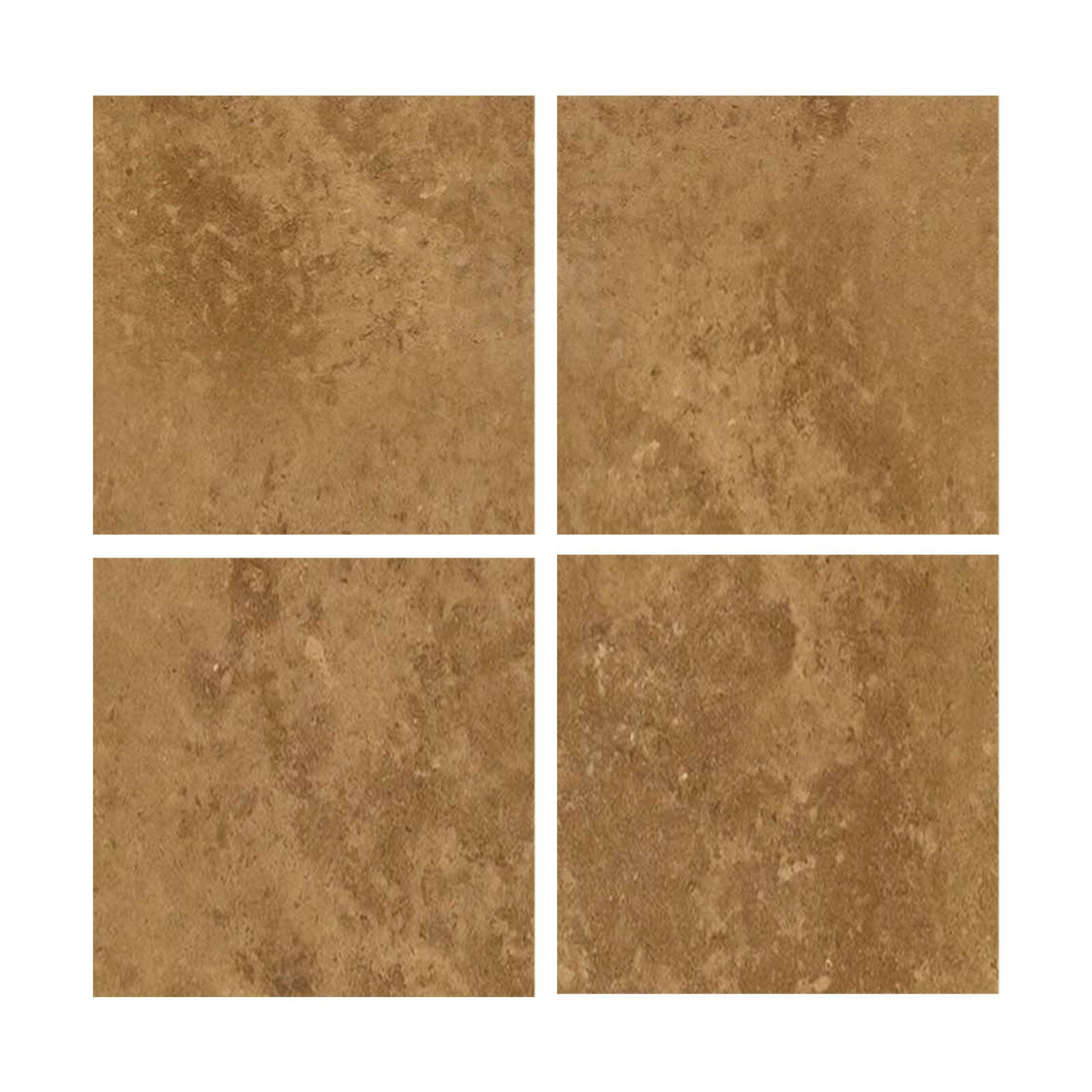 6x6 Noce Travertine Filled & Honed Tile 6x6 Noce Travertine Filled & Honed Tile - American Tile Depot