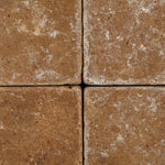 6x6 Noce Travertine Tumbled Tile 6x6 Noce Travertine Tumbled Tile - American Tile Depot