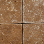 6x6 Noce Travertine Tumbled Tile 6x6 Noce Travertine Tumbled Tile - American Tile Depot