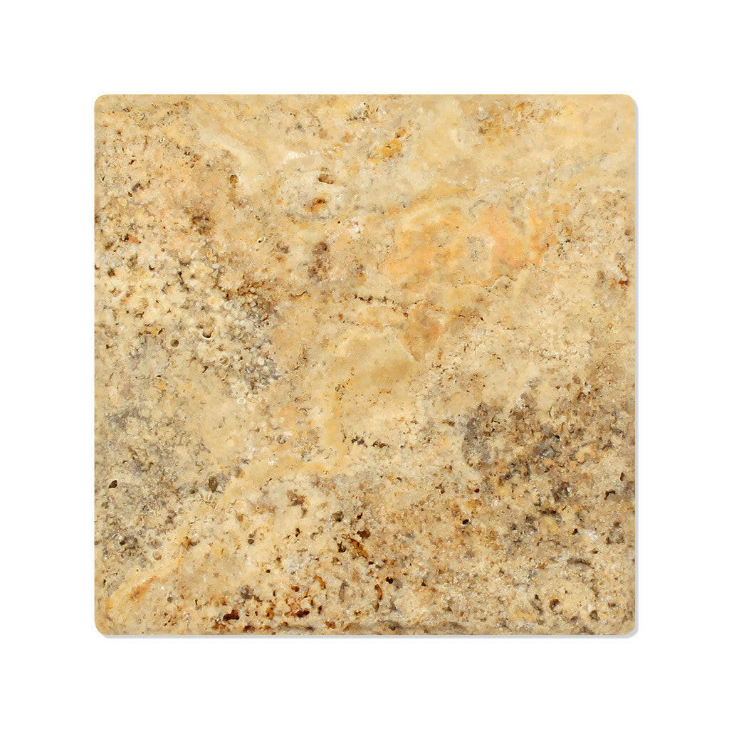 6x6 Scabos Travertine Tumbled Tile 6x6 Scabos Travertine Tumbled Tile - American Tile Depot