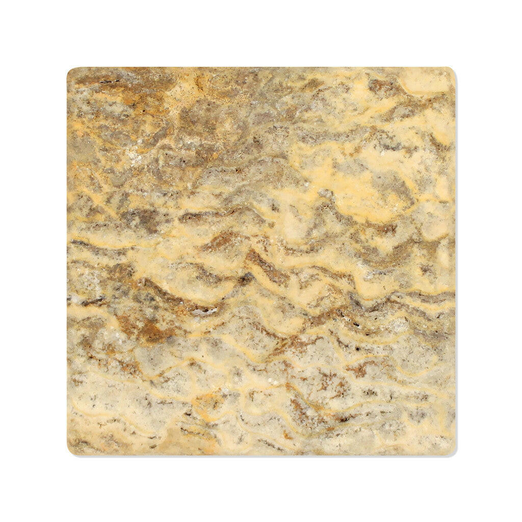 6x6 Scabos Travertine Tumbled Tile 6x6 Scabos Travertine Tumbled Tile - American Tile Depot