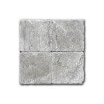 6x6 Tundra Gray (Atlantic Gray) Marble Tumbled Tile 6x6 Tundra Gray (Atlantic Gray) Marble Tumbled Tile - American Tile Depot
