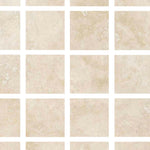 6x6 Ivory Travertine Filled & Polished Tile-American Tile Depot