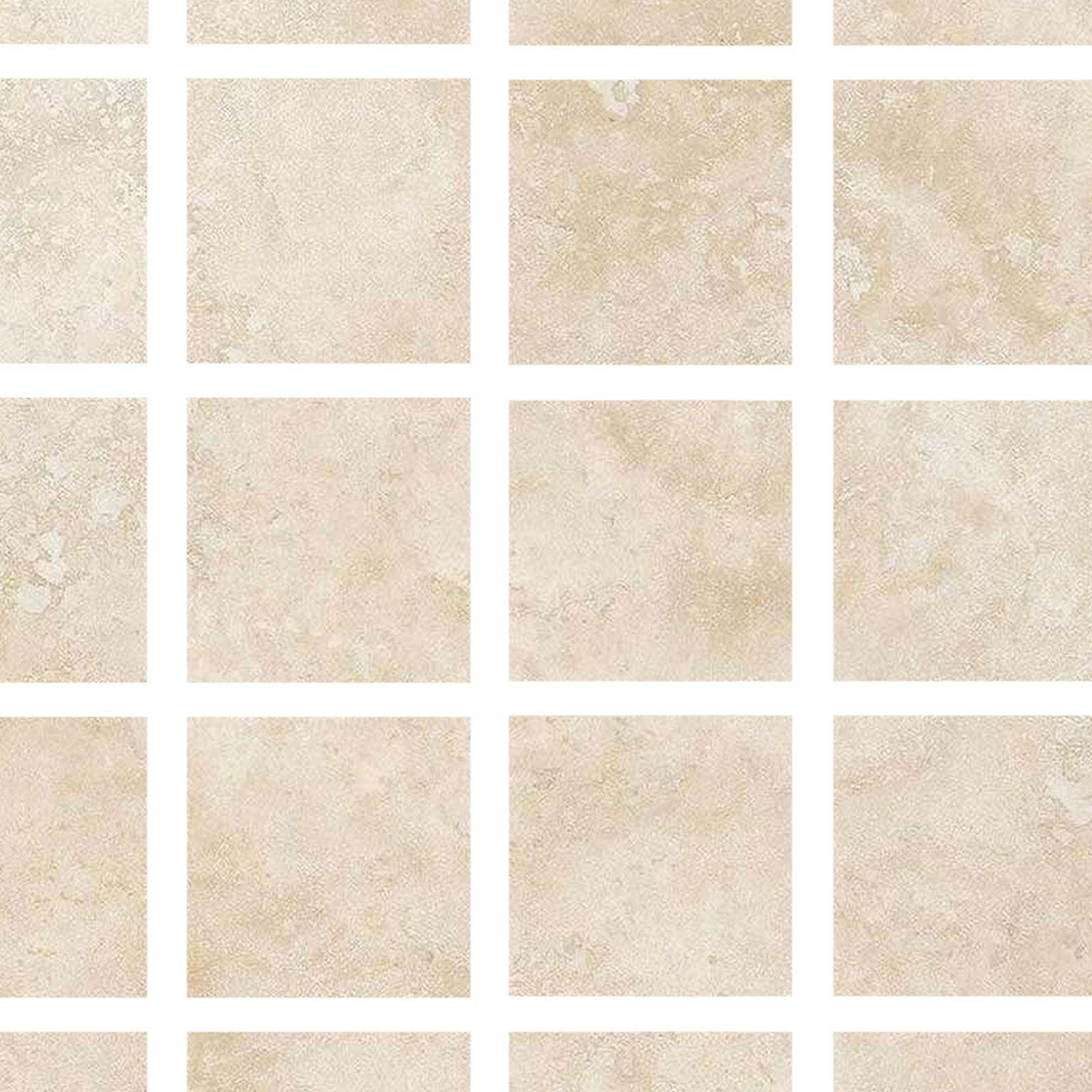 6x6 Ivory Travertine Filled & Polished Tile-American Tile Depot