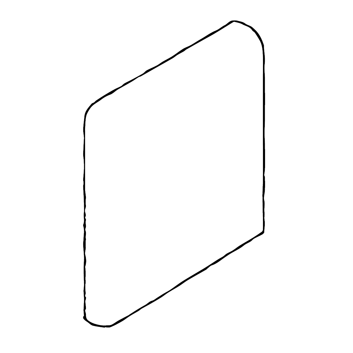 6x6 Palette White Ice Matte Solid Color Ceramic Bullnose Corner 6x6 Palette White Ice Matte Solid Color Ceramic Bullnose Corner - American Tile Depot