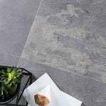 24x48 Grant Night Limestone Look Marble Laminated Porcelain Tile-American Tile Depot