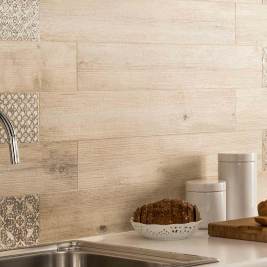 5.50x32 Larix Fieno Wood Look Porcelain Tile-American Tile Depot