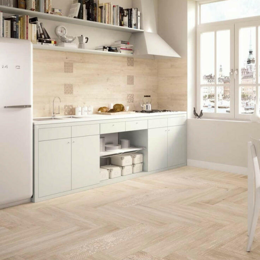 5.50x32 Larix Fieno Wood Look Porcelain Tile-American Tile Depot