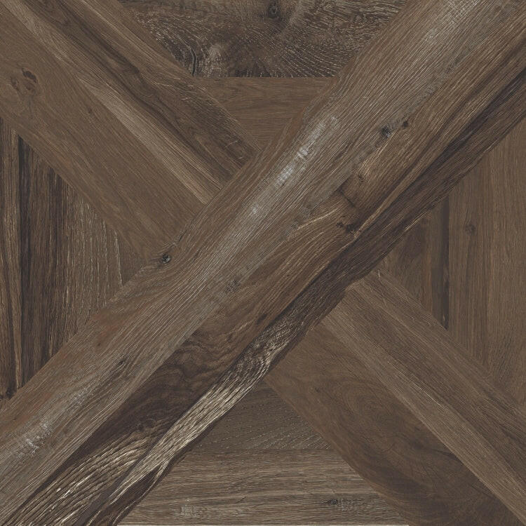 32x32 Planches Choco Decor Matte Wood Look Porcelain Tile-American Tile Depot