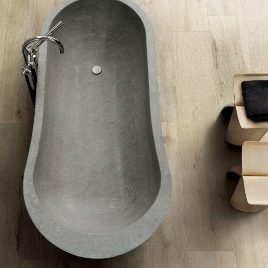 8x48 Planches Amande Grip R11 Wood Look Porcelain Tile-American Tile Depot