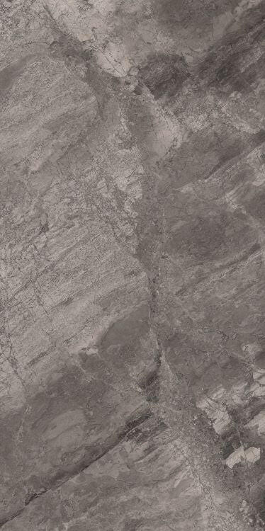 24x48 Supreme Charcoal Levigato (r/l) Polished Marble Look Porcelain Tile-American Tile Depot
