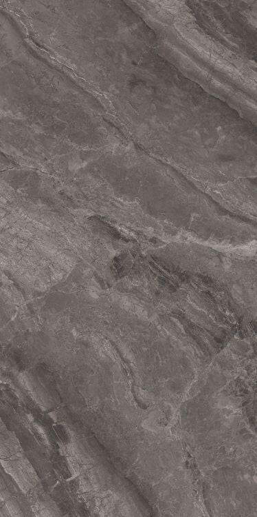 24x48 Supreme Charcoal Levigato (r/l) Polished Marble Look Porcelain Tile-American Tile Depot