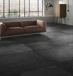 48x48 Alchimia 8 - Nero Matte Concrete Look Porcelain Tile-American Tile Depot