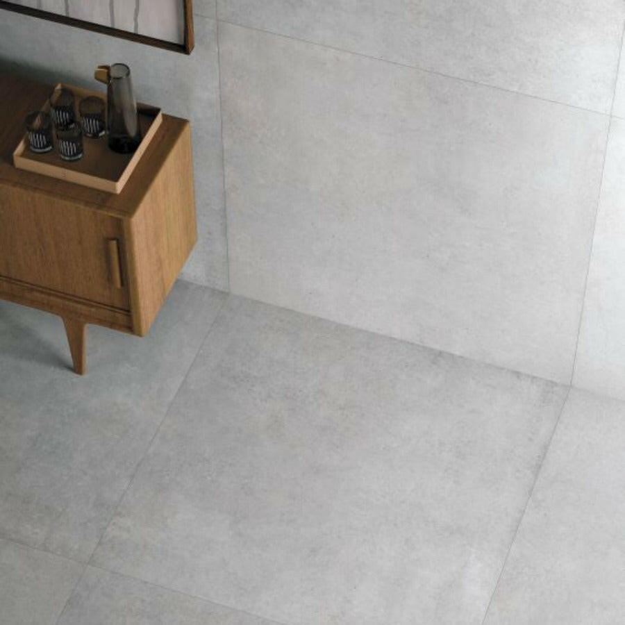 12x24 Plain Cinder Matte Concrete Look Porcelain Tile-American Tile Depot