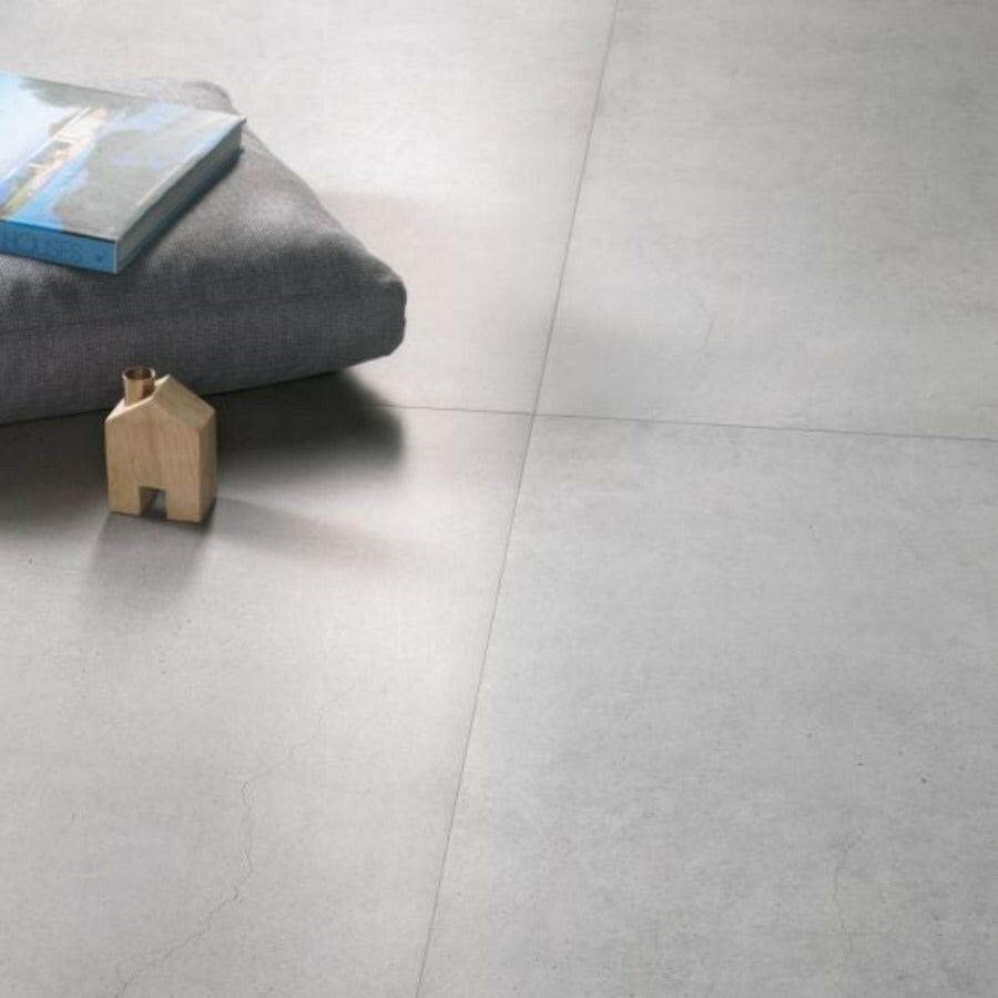 12x24 Plain Cinder Matte Concrete Look Porcelain Tile-American Tile Depot