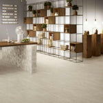 24x48 Waystone Sand Matte Limestone Look Porcelain Tile-American Tile Depot