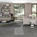 24x48 Tekali Gris Polished Marble Look Porcelain Tile-American Tile Depot