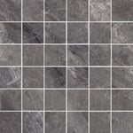 Apex Charcoal Natural Square Porcelain Mosaic Tile-American Tile Depot