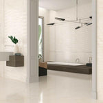 24x48 Vega Marfil Shine Polished Marble Look Porcelain Tile-American Tile Depot