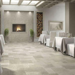 8x8 Ostuni Tufo Matte Travertine Look Porcelain Tile-American Tile Depot