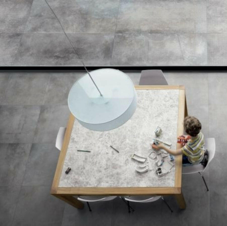 12x24 Oxyde Light Matte Concrete Look Porcelain Tile-American Tile Depot