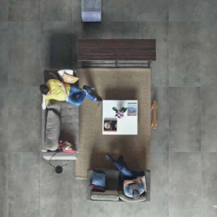 12x24 Oxyde Light Matte Concrete Look Porcelain Tile-American Tile Depot