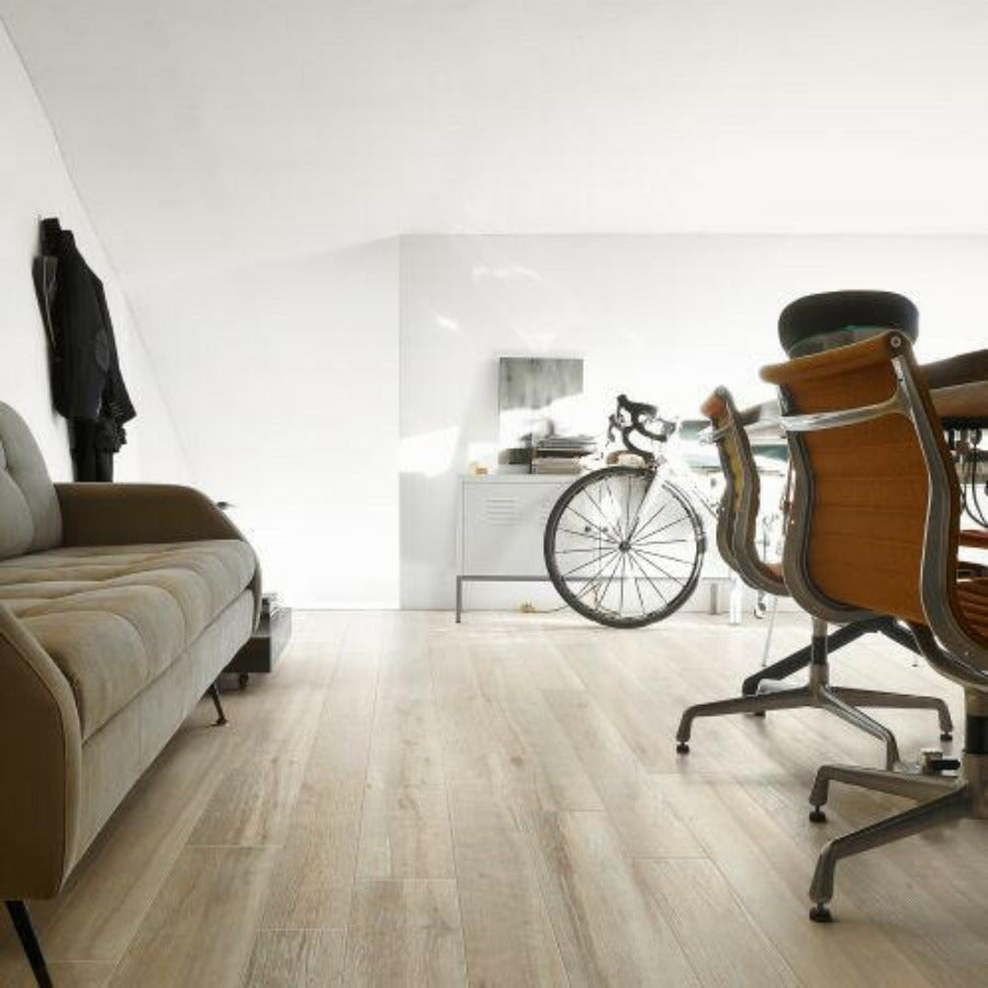 8x48 Details Beige Wood Look Porcelain Tile-American Tile Depot