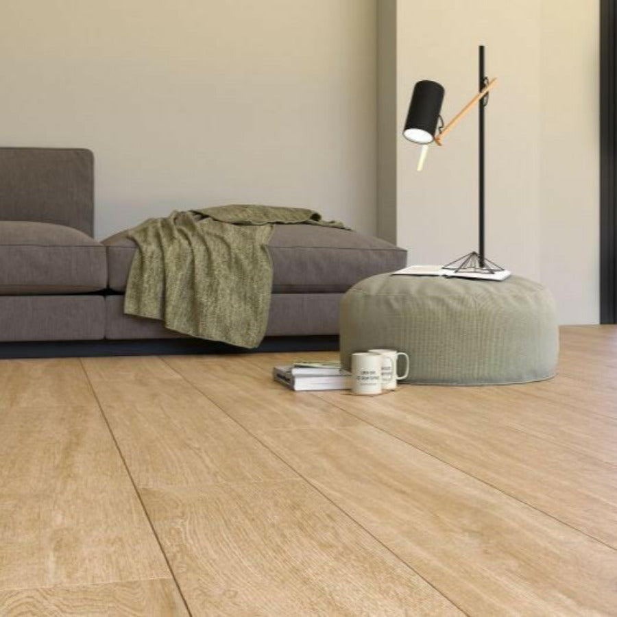 9x48 Niara Haya Matte Wood Look Porcelain Tile-American Tile Depot