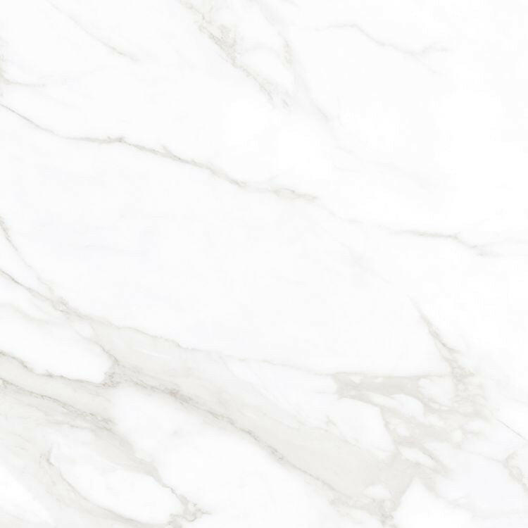 24x24 Statuario Mercury Polished Marble Look Porcelain Tile-American Tile Depot