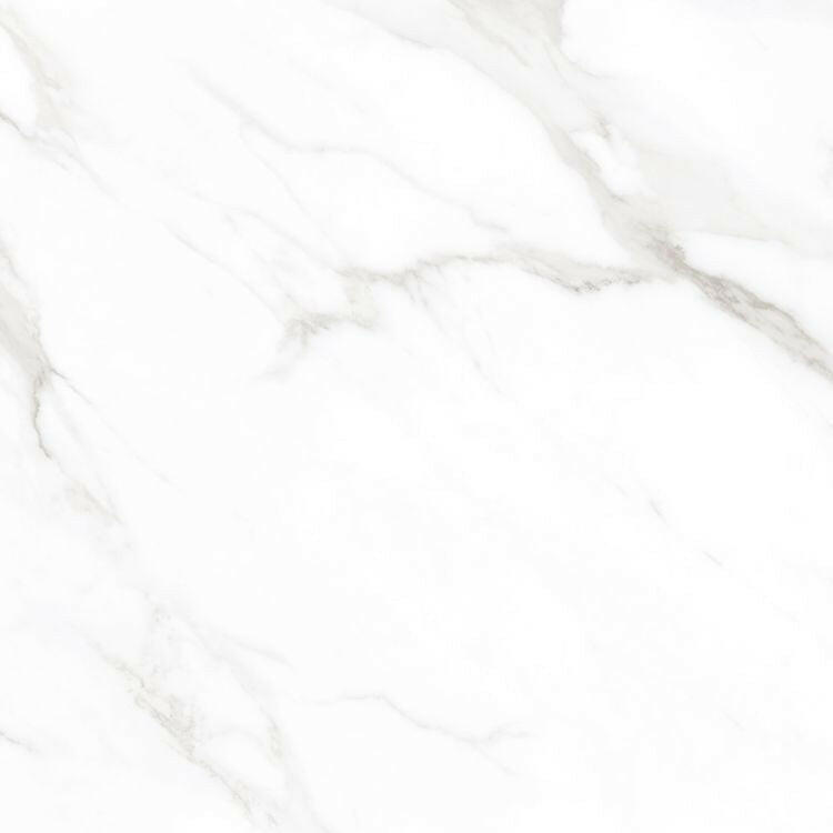 24x24 Statuario Mercury Polished Marble Look Porcelain Tile-American Tile Depot