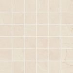 2x2 Triad Moon Beige Soft Square Porcelain Mosaic Tile-American Tile Depot
