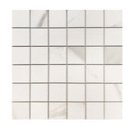 Famea Calacatta Soft Square Porcelain Mosaic Tile-American Tile Depot