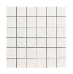 Famea Dolomite Soft Square Porcelain Mosaic Tile-American Tile Depot