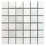 Echo Calacatta Gold Matte Square Porcelain Mosaic Tile-American Tile Depot