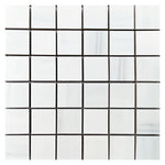 Nova Dolomite Supreme Matte Square Porcelain Mosaic Tile-American Tile Depot