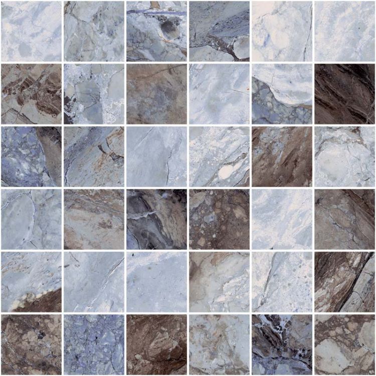 Mirage Ocean Matte Square Porcelain Mosaic Tile-American Tile Depot