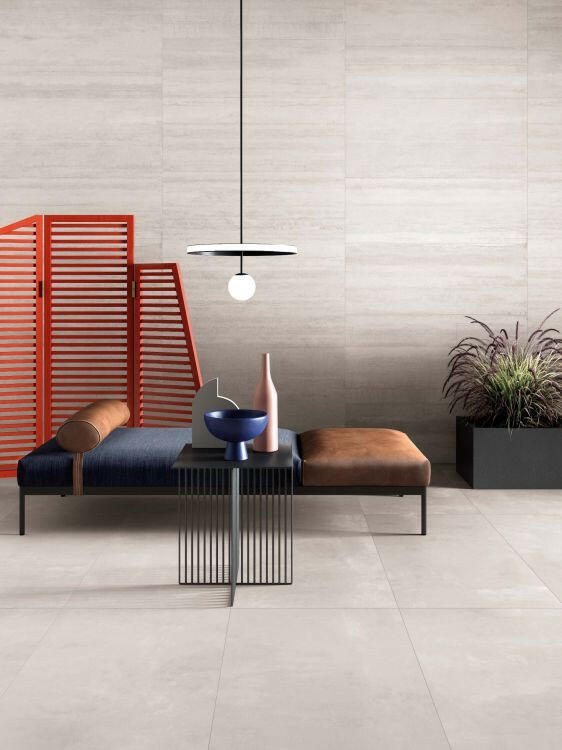 24x48 Lab325 Base Pearl Matte Concrete Look Porcelain Tile-American Tile Depot