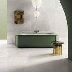 48x48 Archisalt Flower Of Salt Lux Polished Marble Look Porcelain Tile-American Tile Depot