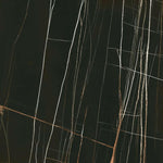 48x48 Noir Black Polished Marble Look Porcelain Tile-American Tile Depot